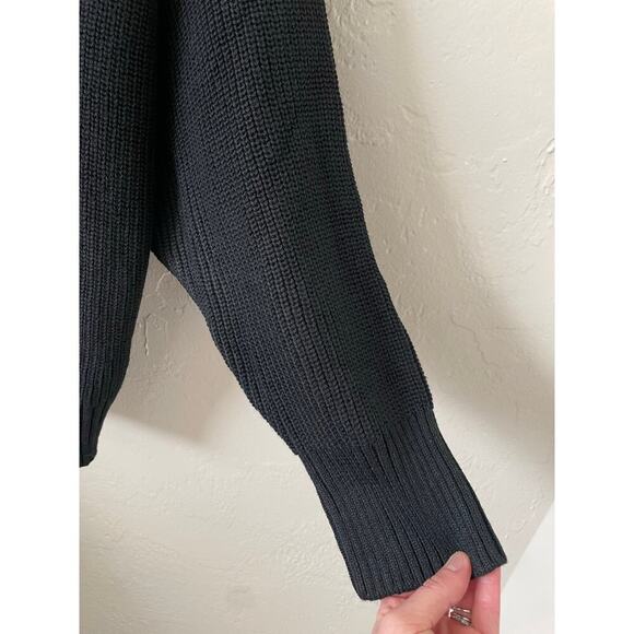 NWT ASOS Plus Chunky Knit Wool Open Oversized Cardigan Sweater Dolman Sleeve 18 - Picture 3 of 6